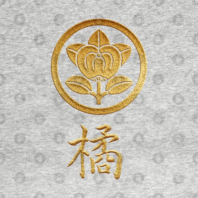 Tachibana Kamon with Tachibana Kanji by Takeda_Art